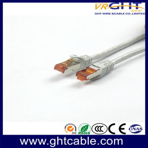 RJ45 UTP CAT6 Patch Cord/Patch Cable With FTP Connector Grey Color