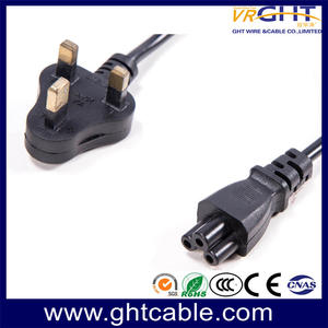 UK/Gulf States BS1363 To C5 Power Cord - For Notebook/Laptop