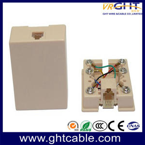 RJ45/Rj11 Telephone Rosette Box