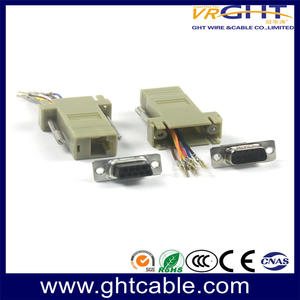 RJ45-DB9 MALE 