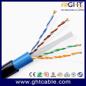 Outdoor UTP Cat6 Network Cable Single PE jacket---VRGHT